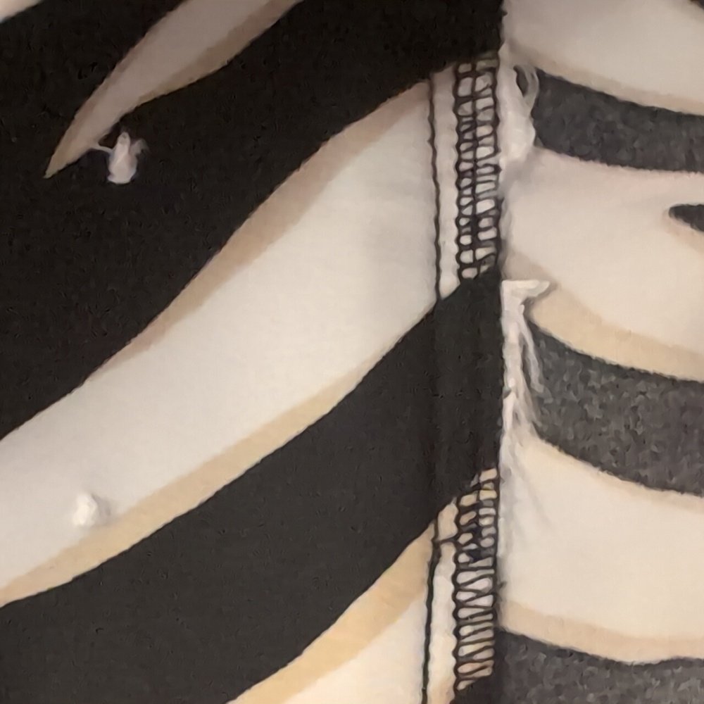 Zebra Pattern Pants - Picture 9 of 12